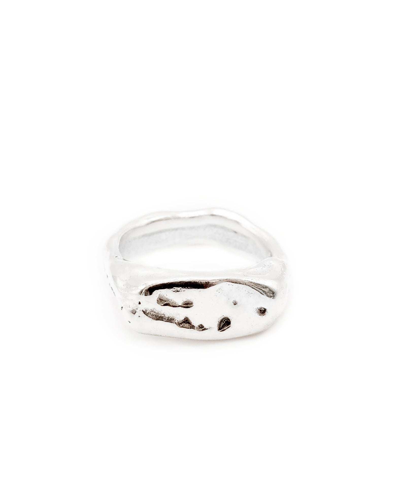 YAFFO Signet pinky ring SILVER