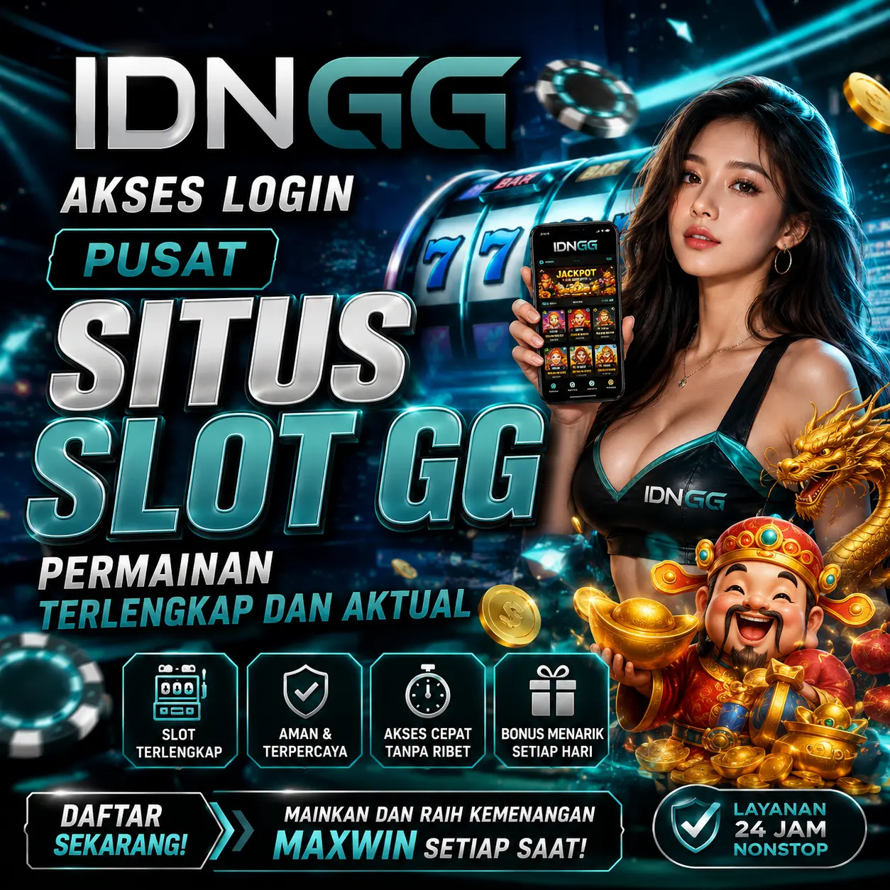 IDNGG * Akses Login Pusat Situs Slot GG Permainan Terlengkap dan Aktual